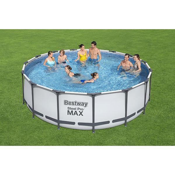 PISCINA C/DEP CUB ESC 16015L 457X122 CM