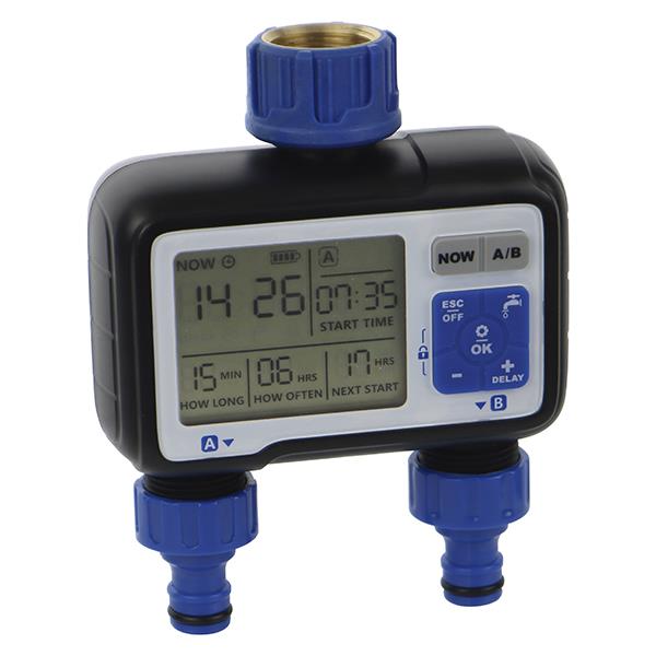 PROGRAMADOR DOBLE SALIDA DIGITAL FULL VISION 3/4''