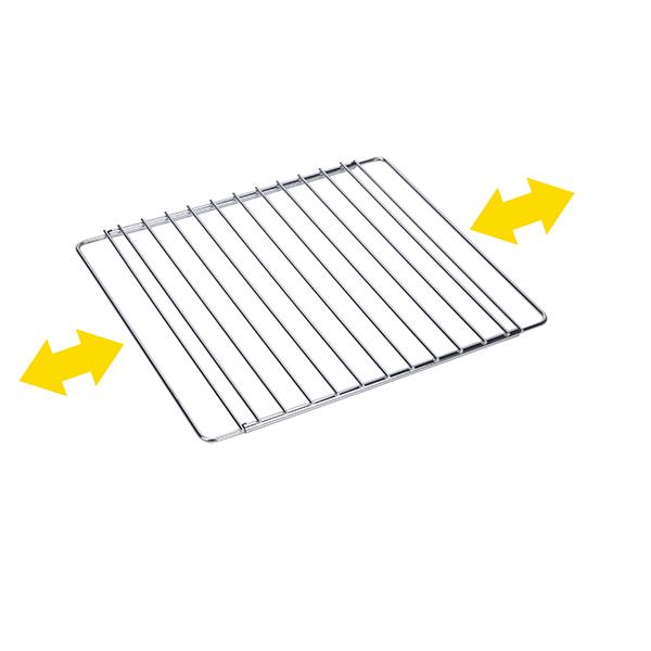 REJILLA HORNO CROMADA EXTENSIB 42 A 60 CM