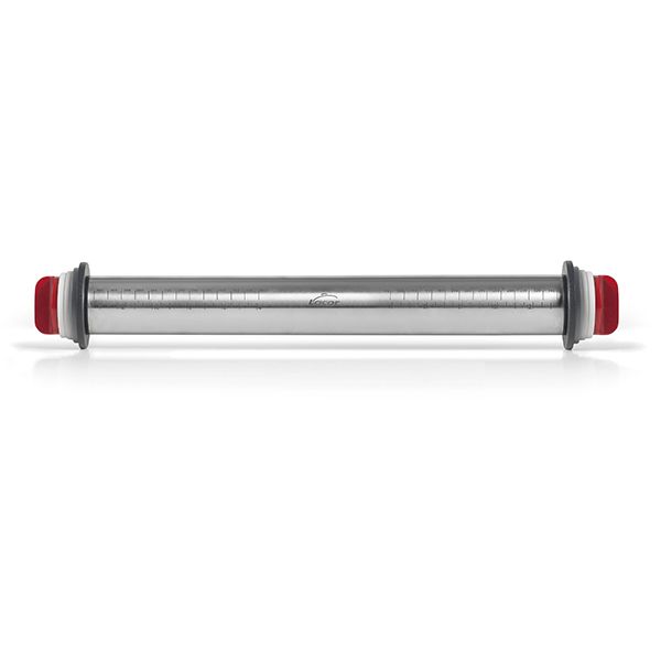 RODILLO AMASAR INOX C/ANILL AJUST 34 CM