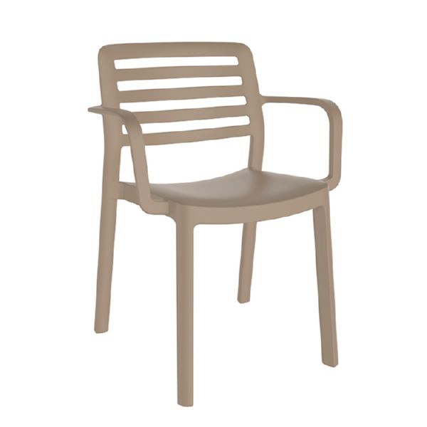 SILLA RESINA C/BRAZ ARENA WIND -