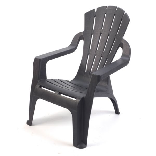 SILLON RESINA ANTRACITA SELVA -