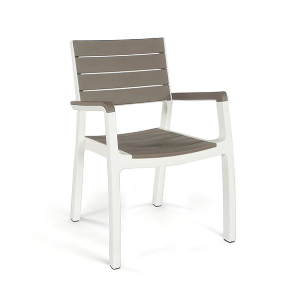 SILLON RESINA HARMONY BEIGE/TOPO -