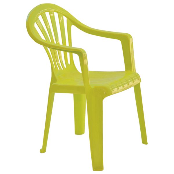 SILLON RESINA INFANTIL VERDE -