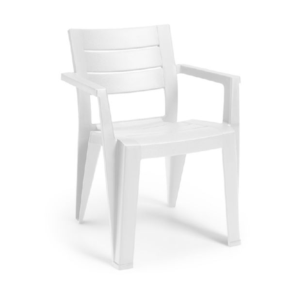 SILLON RESINA R.BAJO JULIE BLANCO -