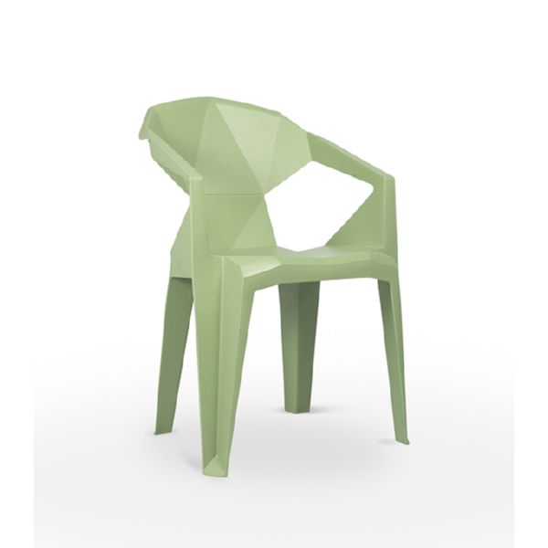 SILLON RESINA VERDE AGUA DELTA -
