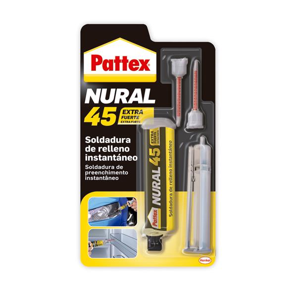 SOLDADURA RELLENO INSTANTANEO NURAL 45 11GR PATTEX