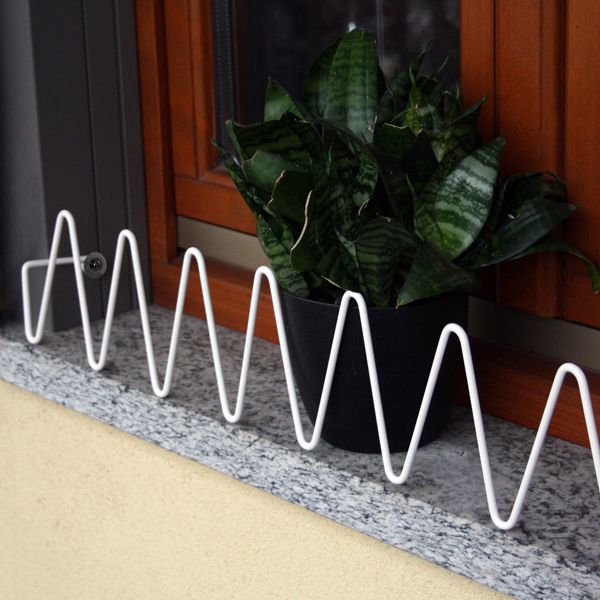 SOPORTE JARDINERA VENTANA BLANCO -