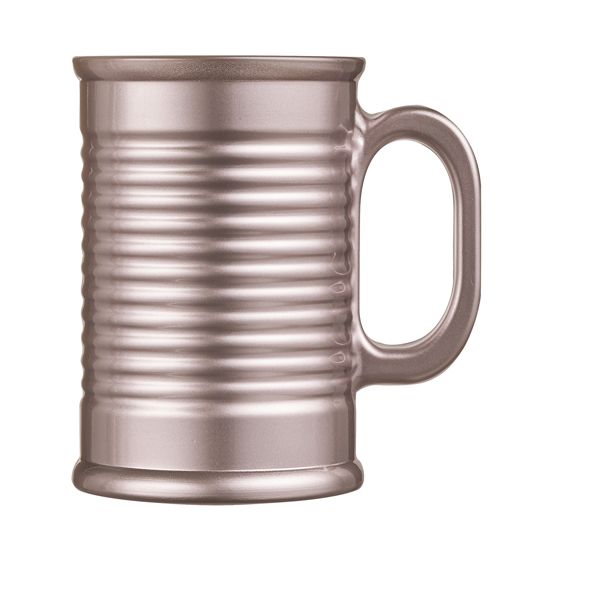 TAZON MUG VIDRIO CONSERVE ROSA 32 CL