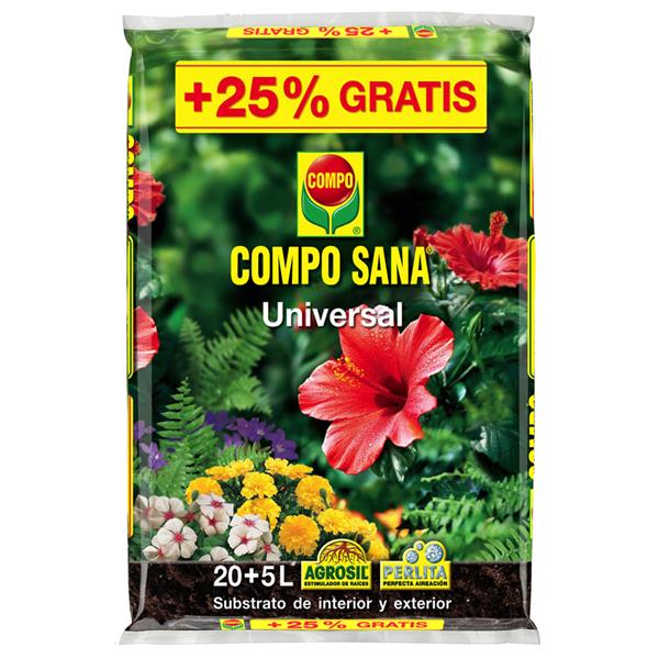 TIERRA MACETA SANA COMPO 20+5L