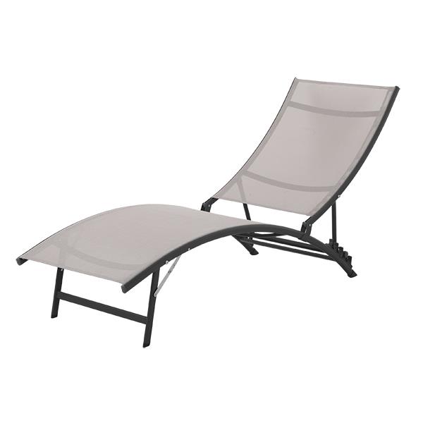 TUMBONA ACERO TAUPE 4 POS