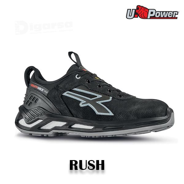 ZAPATO DE SEGURIDAD RUSH (TALLA 37) - PU / PU, S3 SRC CI ESD
